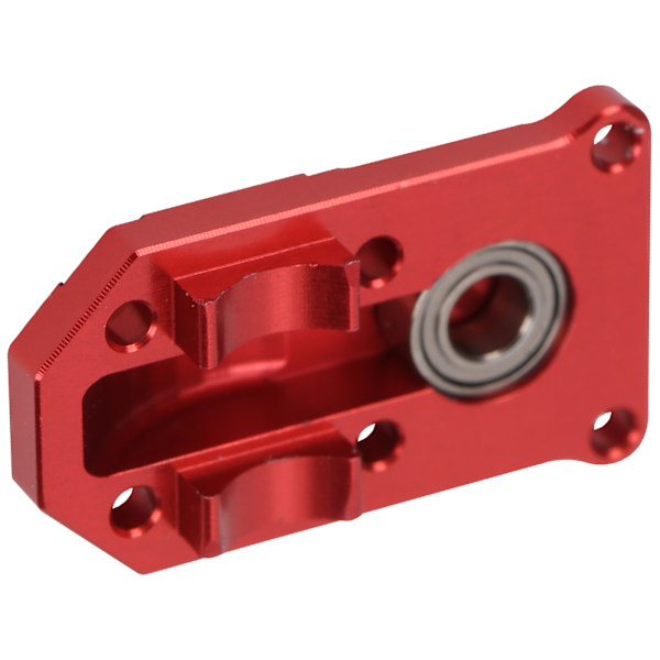 Motviktsdifferentialskydd Uppgraderingstillbehör Passar för Axial SCX24 90081 1/24 RC Modellbil Röd
