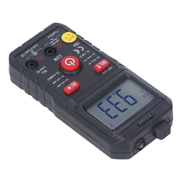 Digitalt multimeter Nøjagtig måling Hurtig respons Bærbart elektrikermåler Voltmeter