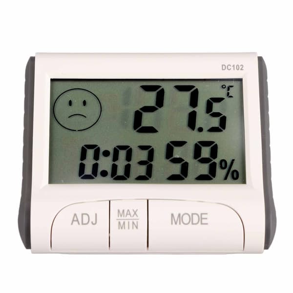 Elektronisk termometer LCD digital temperaturtester trådløs termometer hygrometer luftfugtighed
