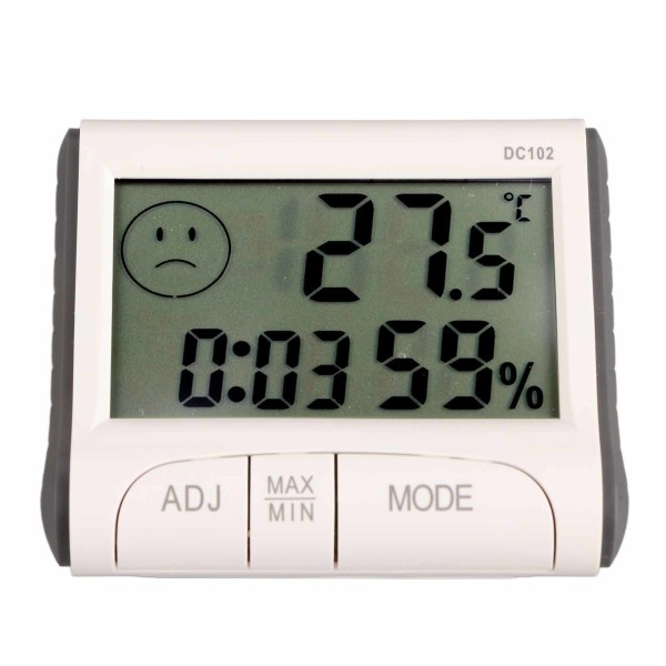 Elektronisk termometer LCD Digital temperaturtester Trådløst termometer Hygrometer fugtighed