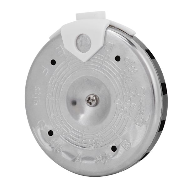 Sirkulær Metal Instrument Tuning Kromatisk Pitch Pipe Tone for fiolin