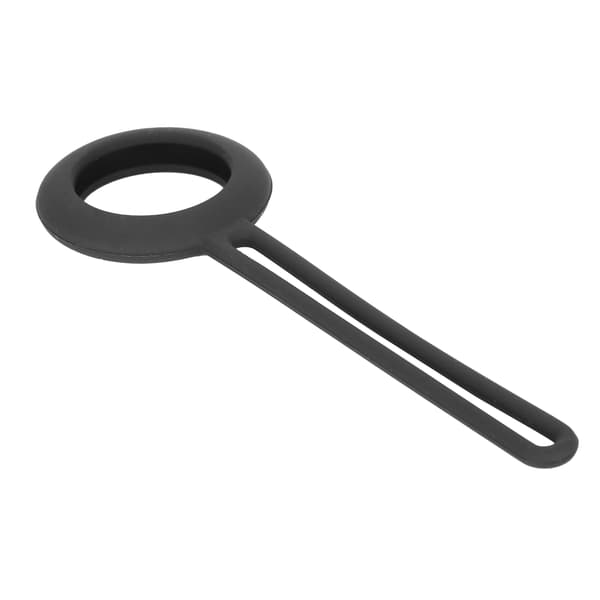 Silikon Loop Skyddsfodral Anti-rep Skydd för IOS Locator Svart