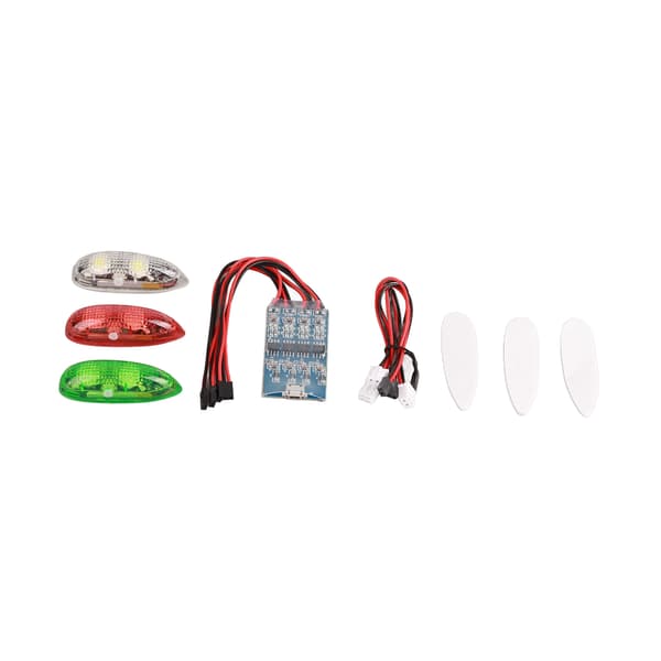 RC LED Blinkende Lys Natflyvning LED Lys Kit til RC Flyvemaskine