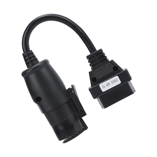 OBD2 30-bens‑16-bens Diagnostisk Kabeladapter 250 mm/9,8 tommer Længde Udskiftning til IVECO Lastbiler