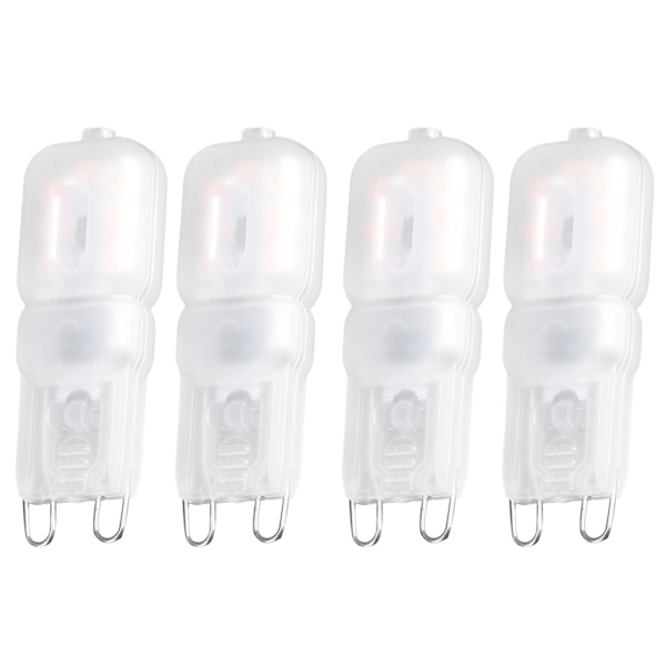 10 st 1,5 W G9 LED-lampor Hushåll 14LED Taklampa Glödlampa Varm Vit (230V)