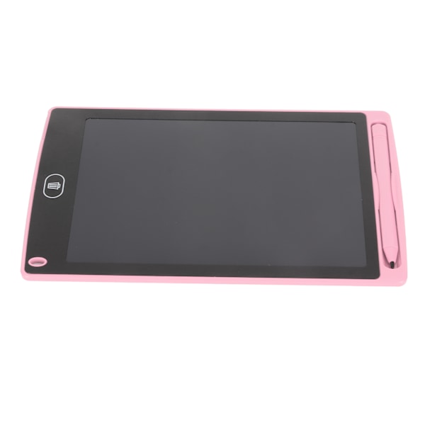 8,5 tommer LCD Skrivetablet Farverig Tegnetablet Pad Børn Farverig Doodle Board Legetøj til 1 til 10 år Gamle Piger Drenge Pink