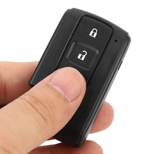 Bil 3-knapps fjernkontroll nøkkel fob etui deksel erstatning passer for Prius 2004-2009
