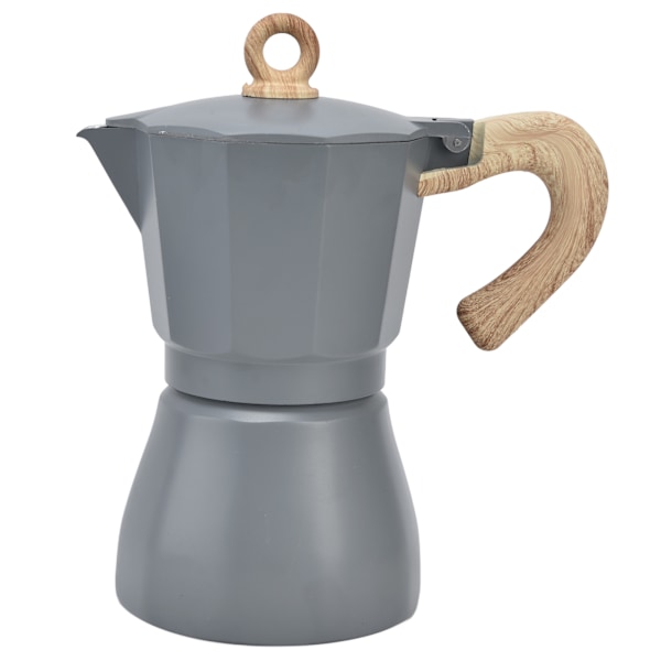 Kaffetillverkare för spishäll Klassisk åttakantig kaffebryggare för camping Hushållskontor 300ML