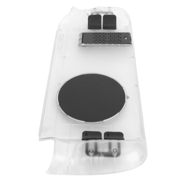 for Steam Deck Bakplate Varmespredning Gjør-det-selv-erstatning Shell Case External Semiconductor Cooler for Steam Deck White Transparent Case
