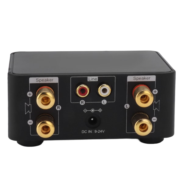 Mini effektforstærker 50W Bluetooth 5.0 DC9V‑24V klasse D HiFi stereoforstærker til hjemmet til computermobiltelefon