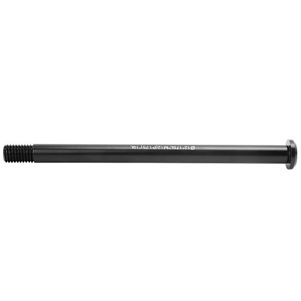 Landsvägscykelnav Röraxel Cykel Aluminiumlegering ihålig navaxel CykeltillbehörΦ12x175LxM12(P1.75)x19L