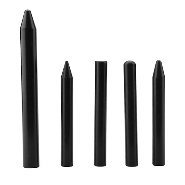 5 stk. Sorte Nylon Tap Down Knock Pen Bulkdannelse Reparationsværktøj