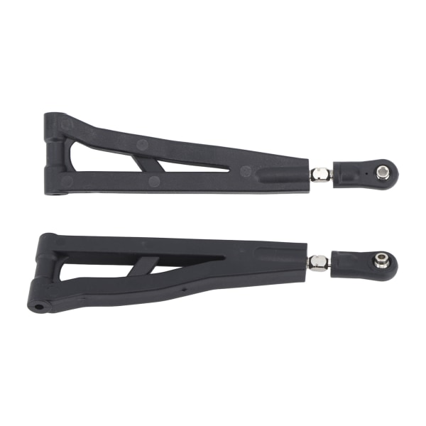 2 STK RC Front Øvre Suspension Arm Plast Stål Front Øvre Svingarm Tilbehør til ZD Racing 9021 08423 1/8 RC Car Black