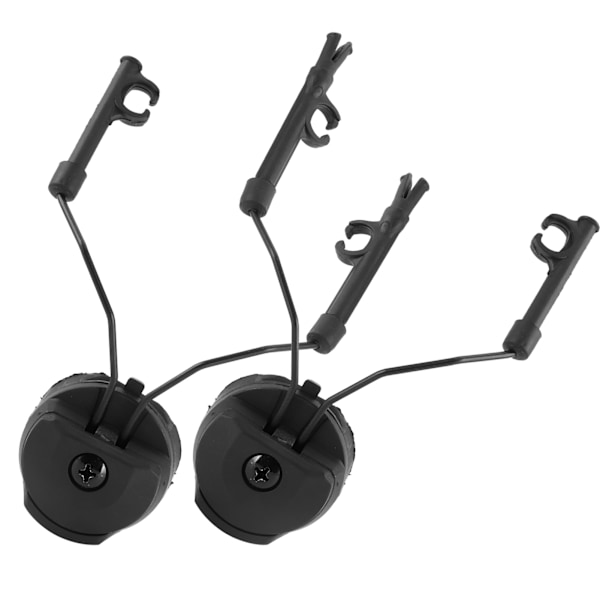 Nylon Drejeligt Headset Montering Beslag Holder til Fast Hjelm Udendørs Jagt Tilbehør