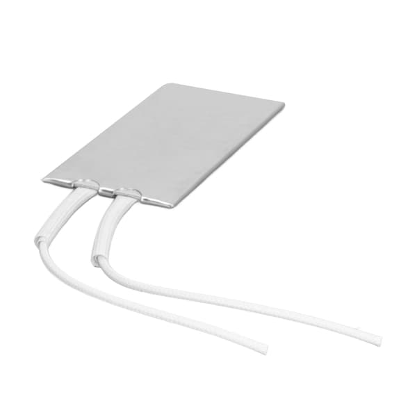 PTC Varmeelement Plade Termostatisk Rustfrit Stål 100x50mm 120W 220V til Bilventilator