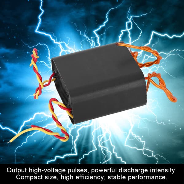 DC 3.6-6V 600KV Högspänningsgenerator Dubbel Båg Boost Step Up Strömmodul Transformator
