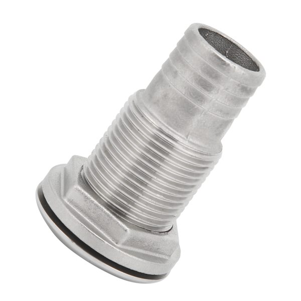 Marine båd gennem skrog fitting konnektor rustfrit stål slange hale modhage Marine hardware 11/2 tommer