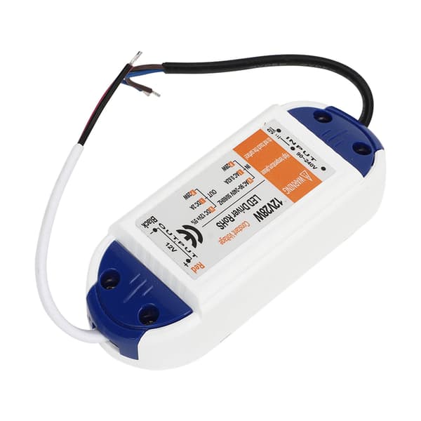 LED Strømforsyning 0.62A AC90‑240V til DC12V LED Strømtransformator Adapter LED Driver for Hjemmebelysning 2A 28W