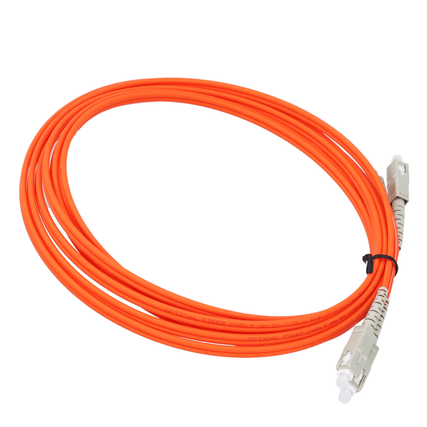 Fiberoptisk kabel 50/125 μm 3 meter Multimode Dual-Core Optic Patch Kabel SC/UPC MM-DX Datortillbehör