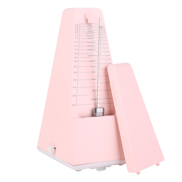 Metronom Metal Mekanisk Kerne Violin Klaver Guitar Musikinstrument tilbehør Pink