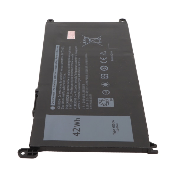 Bærbar batteribytte YRDD6 42Wh for Dell Inspiron 15 3000 15 5000 P93G001 VM732 Vostro 3491 5481 5490 1VX1H P93G