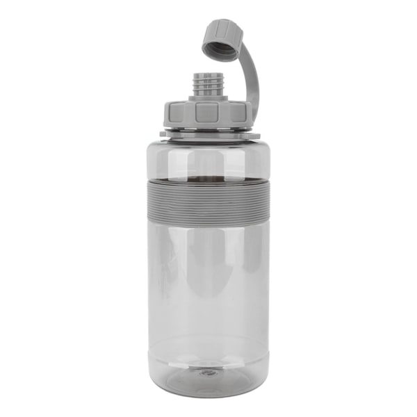 Urheiluvesipullo Kannettava 1500 ml Muovinen Outdoor Fitness -vesipullo pillillä kuntosalille