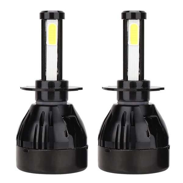 2 stk. H7 80W Super Bright Vanntett LED Bilfrontlykt