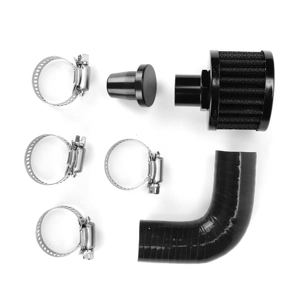 Crankcase Vent Reroute Ventilasjonslinje Endringssett Passer for Dodge 6.7 Cummins 07-