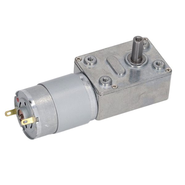 60RPM Suorakulmainen tasavirtamoottori, jossa on itselukittuva matovaihde, suuri tarkkuus, tasavirtamoottori, vaihteistomoottori, DC24V