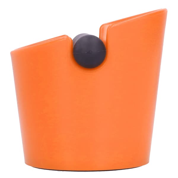 Halkfri kaffeknacklåda Kaffesumpbehållare Dump Bin Tillbehör (Orange)