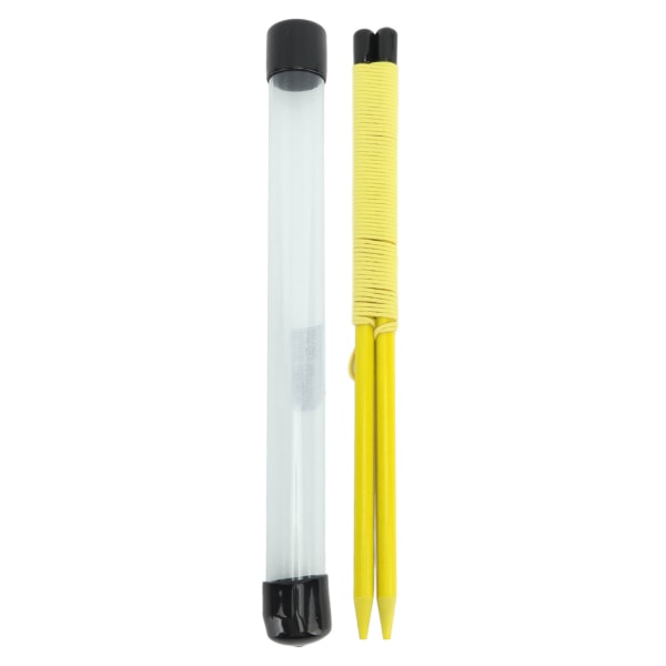 Glasfiber Golf Riktningsindikator Golf Inriktning Stick Golf Swing Corrector Träningshjälp Rod Gul A426