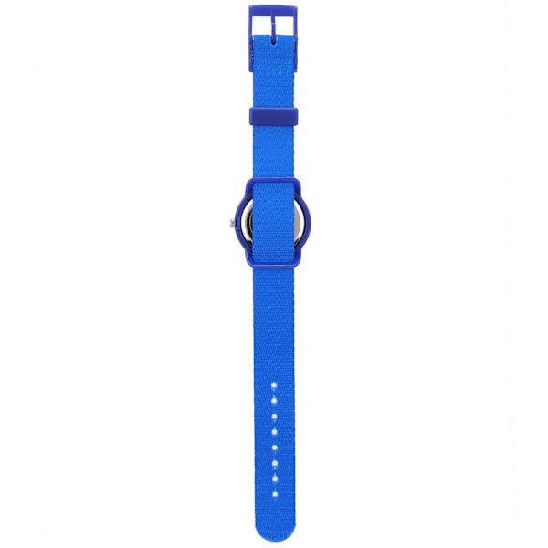 Barn Cartoon Quartz Watch Small Time Teach Armbandsur med mjukt polyesterband
