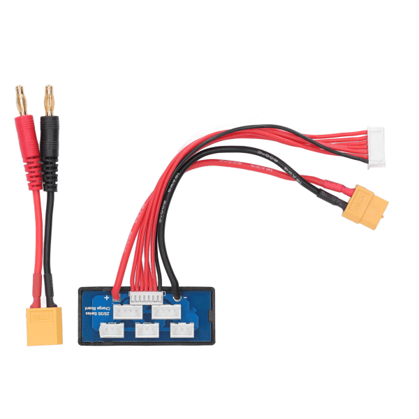 Parallel opladningstavle XT60 banan 2S 3S batteri balanceoplader udvidelsesadapter