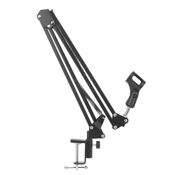 Justerbar mikrofonmontering Suspension Arm Stand Mikrofon Clip Holder 4 kg Belastning