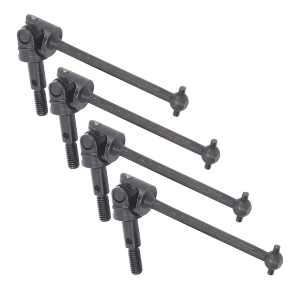4 stk Stål CVD drivaksel girkasse for HSP 94123/94108/94102 1/10 RC CarBlack