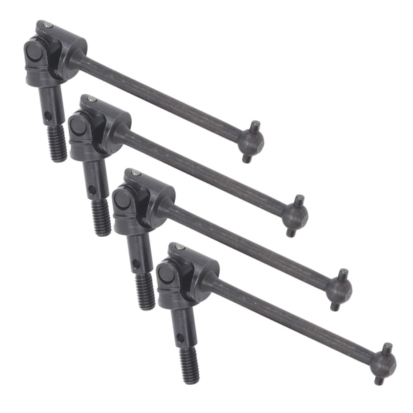 4st stål CVD drivaxel transmissionsaxel för HSP 94123/94108/94102 1/10 RC CarBlack