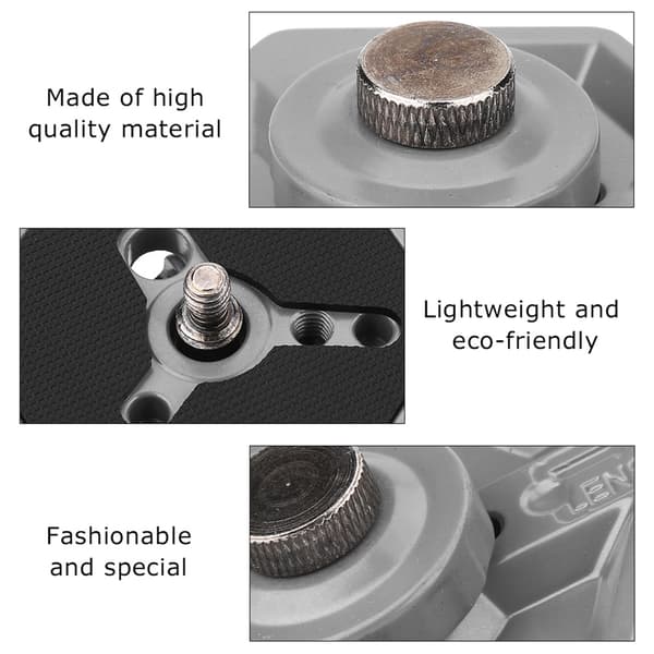 Snabbkopplingsplatta för Manfrotto 030‑14 RC0 3063 - Hexagonal Design