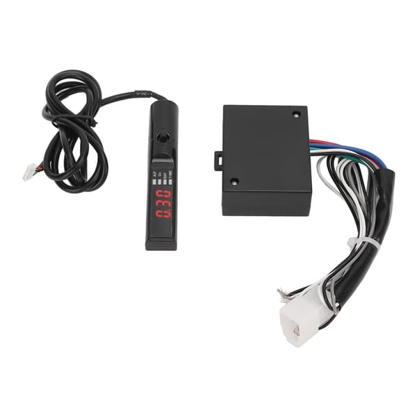 Auto Turbo Timer 12V Flameout Fördröjning Motorstart Timer LED Digital Display Bil Rött Ljus
