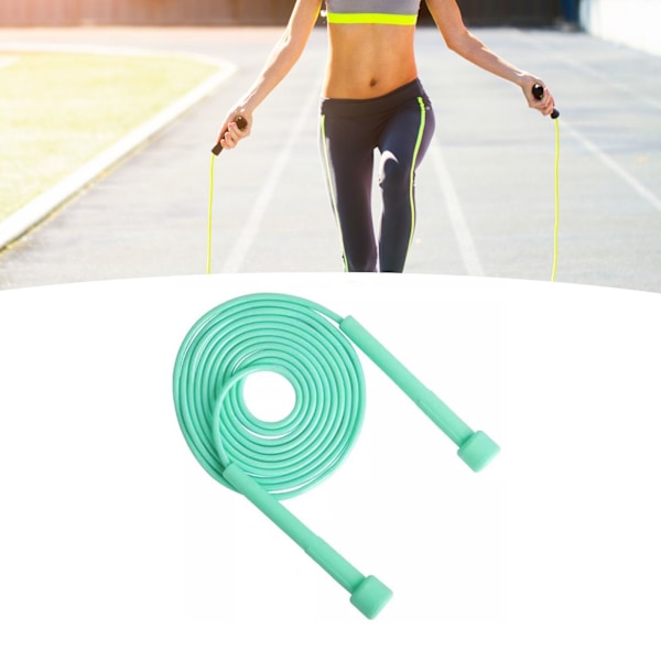 Justerbart hopprep för träning Fitness Hopprep för män Kvinnor Barn Snabbhopprep för träning Grön