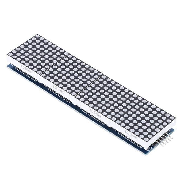 Dot Matrix Kontrolmodul LED Single Chip Mikrocomputer Controller 4-i-1