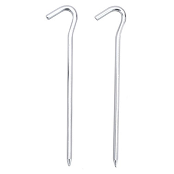 Tältstödssats med justerbar tumme i aluminiumlegering för utomhuscamping, 6 mm svart