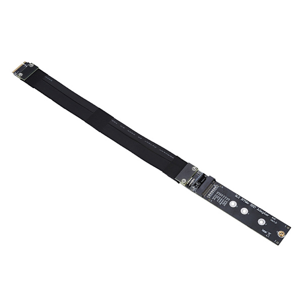 20 cm M.2 NVMe SSD Solid State Drive-förlängningskabel för PCI-E 3.0 x4 Full Speed