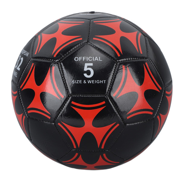 Barnefotball størrelse 5 Trening Fotballspillball Oppblåsbar ball for utendørs lek