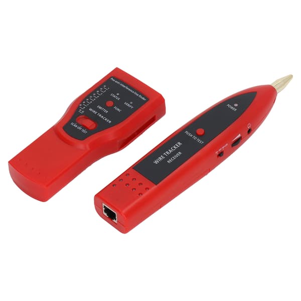 POE Net Kabel Tester Multifunktionel ABS Justerbar Følsomhed Ethernet Linjefinder til Svagstrømsenheder