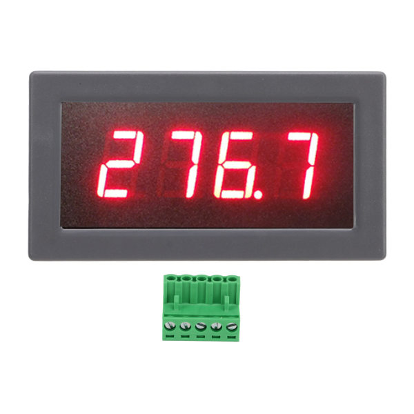 DC12V LED-digitaalinen lämpötilamittarin mittari teollisuus Celsius Fahrenheit -kosteusmittarin lämpömittari -199,9-600 °C, hälytyksellä