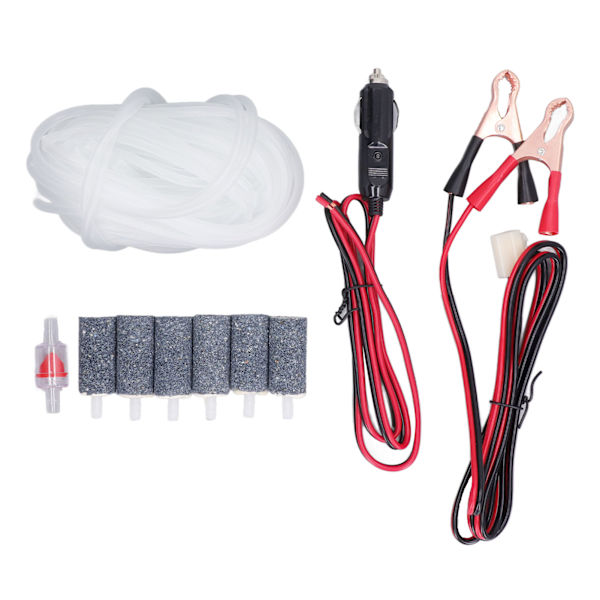 Ilmapumpputarvikesarja, ilmaletku, takaiskuventtiili, kuplakivet, akkuklemmisarja MPQ-903