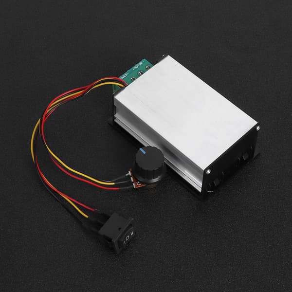 15A DC-motorvarvtalsregulator 6V 12V 24V 36V 48V Digital Display Regulator Controller