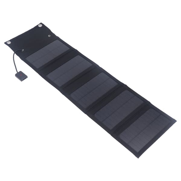 15W Bærbart Solpanel USB Høj Effektivitet IP65 Vandtæt Sammenfoldelig Solcelleoplader til Telefon Tablet Bærbar Computer
