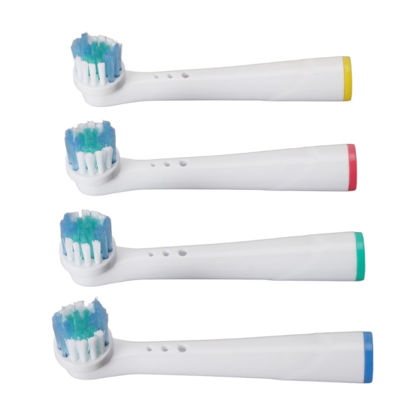 4 STK elektrisk tannbørste erstatningshode myke børster for Oral B Braun D10 D16 DB4510 DB4010