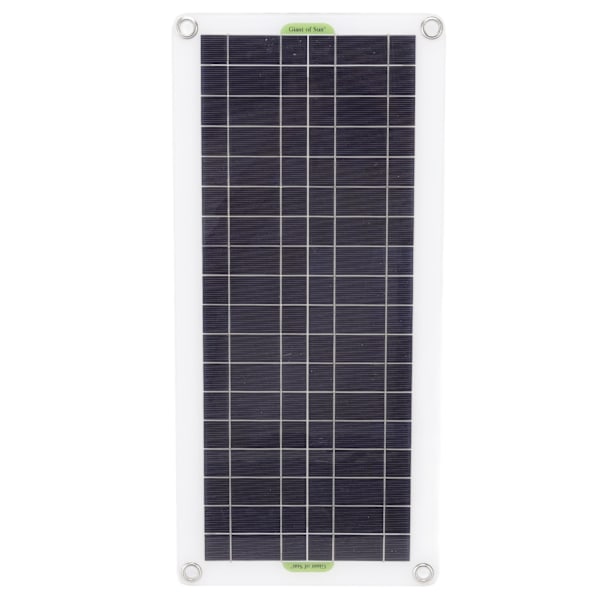 12V til 220V 30W solcellepanel 220W solcelleinverter batteriladersett for camping fotturer 30A